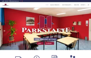 Webdesign en ontwikkeling voor nieuwe site van Zalencentrum Parkstaete